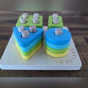 Lovevery Sort & Stack Peg Puzzle 28-30 months